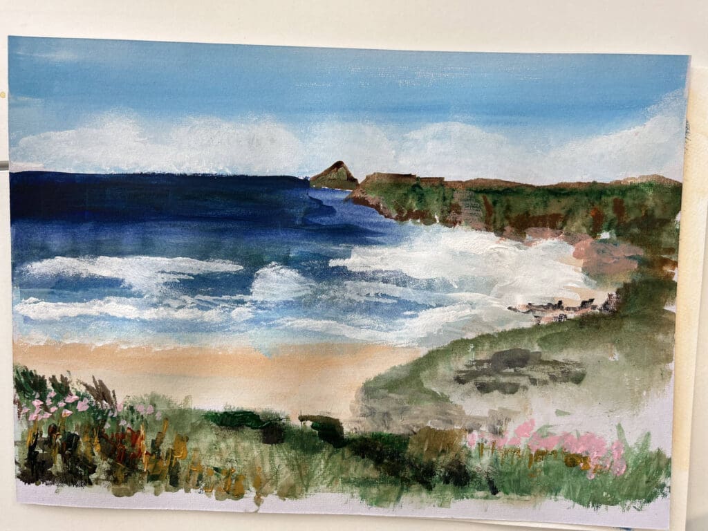 CCB Adult Art Club Acrylic Landscapes