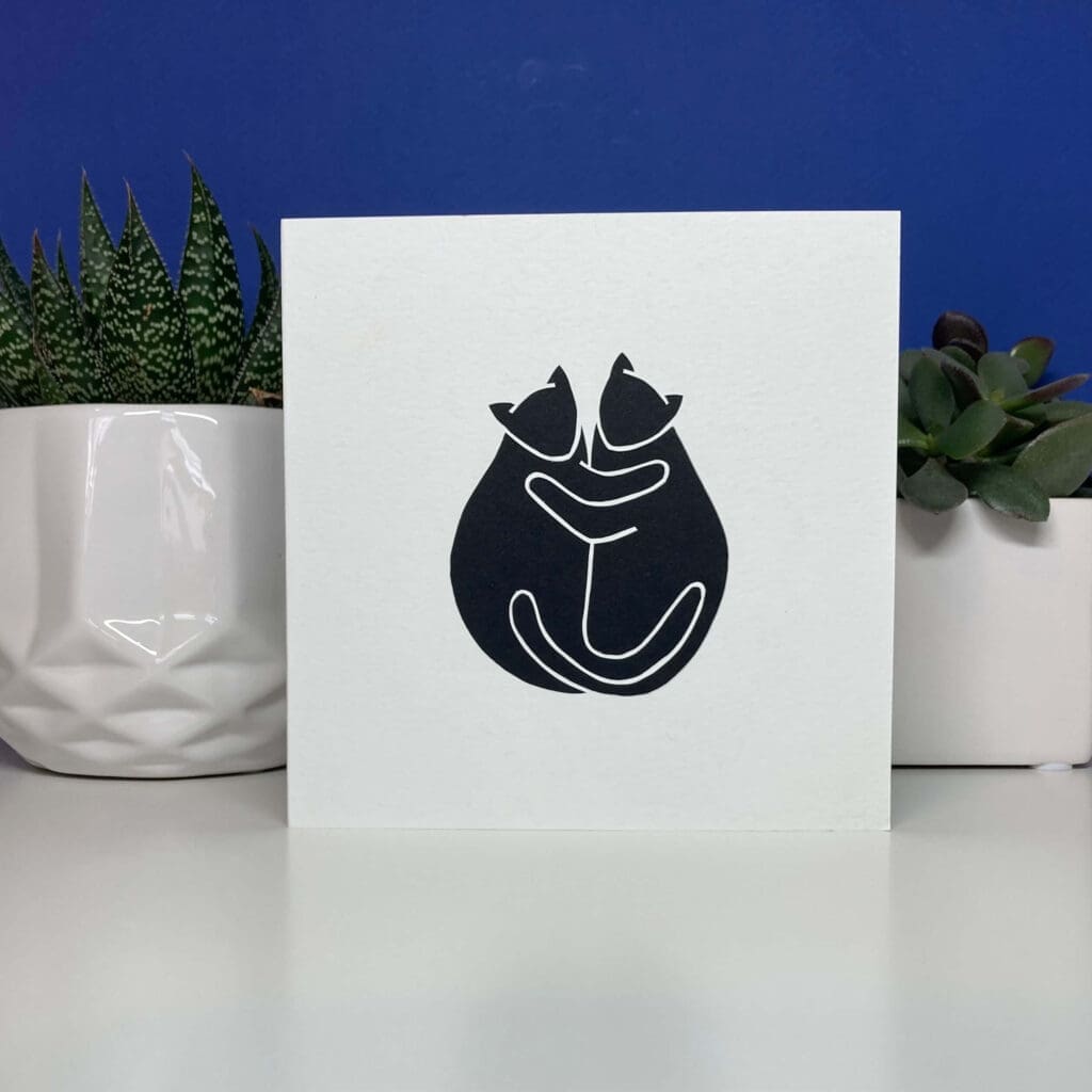 Paper Otter Valentines Card Workshop