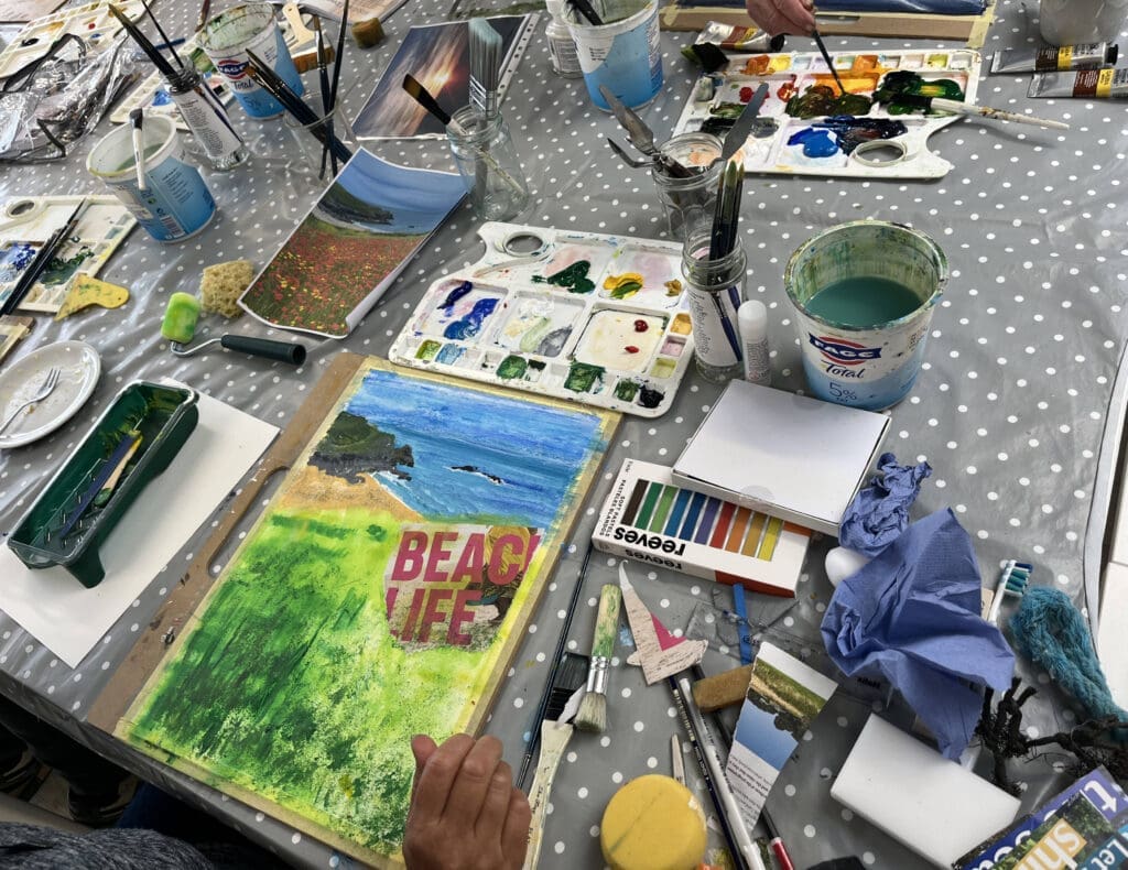 CCB Adult Art Club Acrylic Landscapes